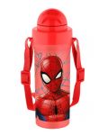 Детска бутилка за вода Disney – Спайдърмен, 300 ml - 1t