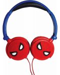 Детски слушалки Lexibook - Spider-Man HP010SP, сини/червени - 1t