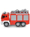 Детска играчка Moni Toys - Пожарен камион с помпа и стълба, 1:12 - 2t