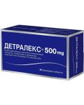 Детралекс, 500 mg, 90 филмирани таблетки - 1t