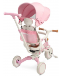 Детска триколка 2 в 1 Caretero Toyz - Faro, розова - 2t