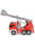 Детска играчка Moni Toys - Пожарен камион с кран, 1:12 - 4t