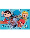 Детски пъзел Clementoni от 2 x 60 части - DC Comics: Super Friends - 2t