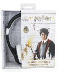 Детски слушалки OTL Technologies - Harry Potter Hogwarts, черни - 5t