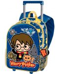 Раница за детска градина с колелца Karactermania Harry Potter - 3D - 1t