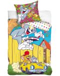 Детски спален комплект от 2 части Sonne - Tom & Jerry Happy - 1t