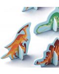 Детски пъзел Toi World - Динозаври, 116 части - 4t