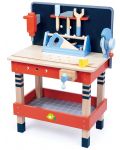 Детска дървена работилница Tender Leaf Toys - С инструменти, 19 части - 2t