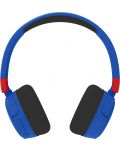 Детски слушалки OTL Technologies - Super Mario, безжични, сини - 2t