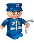 Детска играчка BanBao - Мини фигурка Полицай, 10 cm - 1t