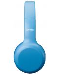 Детски слушалки с микрофон Lenco - HPB-110BU, безжични, сини - 4t