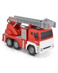 Детска играчка Moni Toys - Пожарен камион с кран, 1:12 - 2t