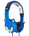 Детски слушалки OTL Technologies - Sonic rubber ears, сини - 1t
