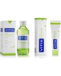 Dentaid Vitis Комплект Ortho - Четка за зъби Access, Вода за уста и Паста за зъби, 500 + 100 ml - 2t