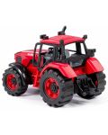 Детска играчка Polesie - Трактор, червен - 4t