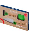 Детски комплект Opinel - Le Petit Chef, зелен - 2t