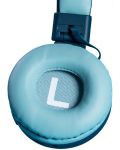 Детски слушалки PowerLocus - Louise&Mann 3, безжични, сини - 5t