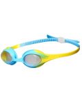 Детски очила за плуване Arena - Spider Kids, сини/жълти - 1t