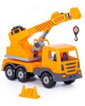 Детска играчка Polesie Toys - Камион с кран - 1t