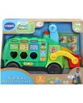 Детска играчка Vtech - Интерактивен камион за рециклиране (английски език) - 1t