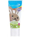 Детска паста за зъби Brush Baby - Applemint, Заек, 50 ml - 1t