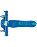 Детска тротинетка Globber - Primo Plus Lights, синя - 6t