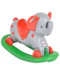 Детска играчка за люлеенe Pilsan - Слонче, сива - 1t