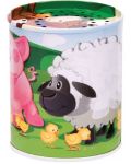 Детска играчка Bigjigs - Кутия със звуци на животни, асортимент - 2t