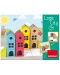 Детска логическа игра Goula - Град - 2t
