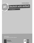 Deutsch echt einfach BG A1: LHB mit CDs / Книга за учителя по немски език със CD - 8. клас (неинтензивен) - 1t