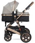 Детска комбинирана количка 3в1 Lorelli - Lora Set, Pearl Beige - 3t