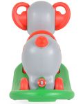 Детска играчка за люлеенe Pilsan - Слонче, сива - 3t