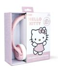Детски слушалки OTL Technologies - Hello Kitty, Rose Gold - 5t