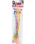 Детски цветни аксесоари за коса TToys - С фиба, 6 броя - 1t