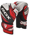 Детски боксови ръкавици RDX - J11, 6 oz, червени/черни - 2t