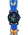 Детски часовник Vadobag Sonic - Kids Time, гладка каишка - 1t
