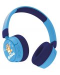 Детски слушалки OTL Technologies - Bluey, безжични, сини - 2t