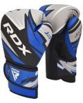 Детски боксови ръкавици RDX - J11, 6 oz, сини/черни - 2t