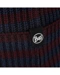 Детска шапка BUFF - Knitted Beanie Zimic Stripes, синя - 2t