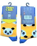 Детски чорапи Crazy Sox - Панда, размер 25-29 - 1t