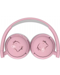 Детски слушалки OTL Technologies - Hello Kitty, безжични, розови - 3t