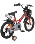 Детски велосипед Byox - Robo Red, 16'' - 3t