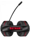 Детски слушалки OTL Technologies - Pro G4 Batman, черни/червени - 2t