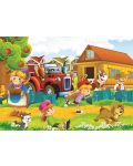 Детски пъзел Art Puzzle 2 в 1 - Живот във фермата - 2t