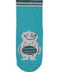 Детски чорапи със силикон Sterntaler - Fli Air, сив меланж, 17/18, 6-12 месеца - 3t