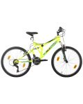 Детски велосипед BIKE SPORT - Paralax 24"x 380, зелен - 1t
