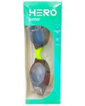 Детски очила за плуване HERO - Kido, черни/зелени - 4t