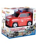 Детска играчка Ocie - Трансформираща се пожарна кола и станция - 2t