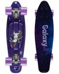 Детски скейтборд Qkids - Galaxy, лилав еднорог - 1t