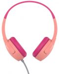 Детски слушалки с микрофон Belkin - SoundForm Mini, розови - 2t